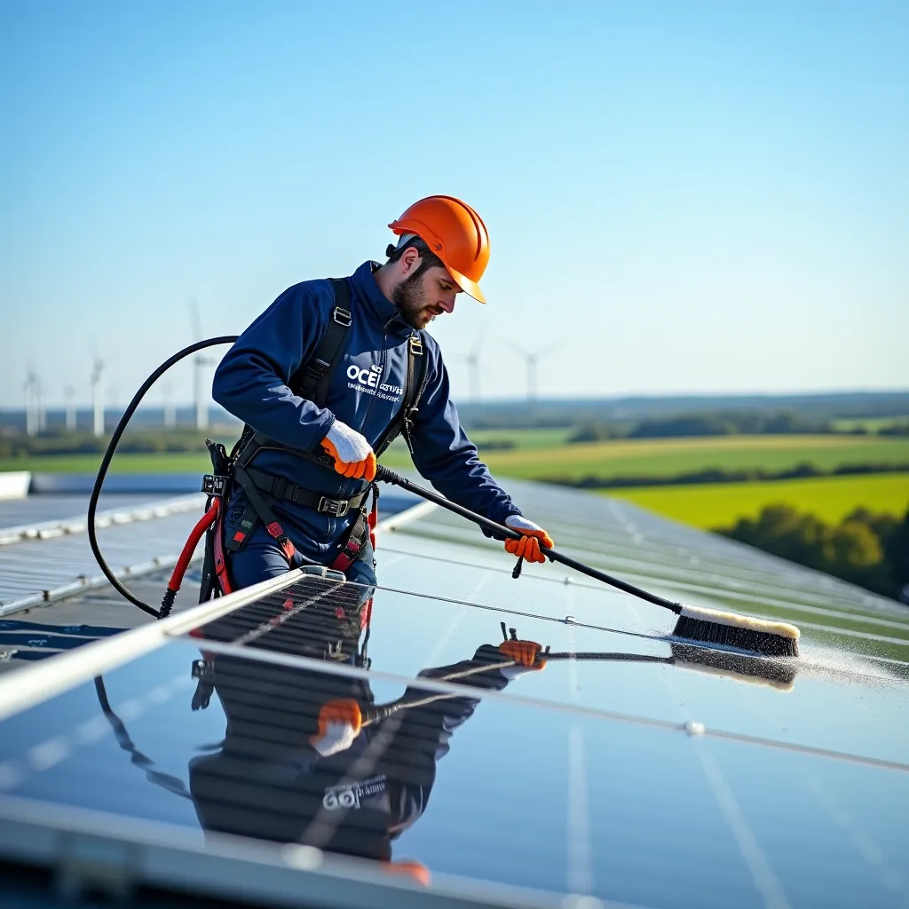 Photovoltaik-Reinigung vom Profi – OCE Gebäudereinigung