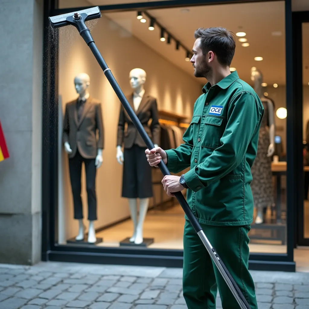 Schaufensterreinigung in Bergheim und Umgebung